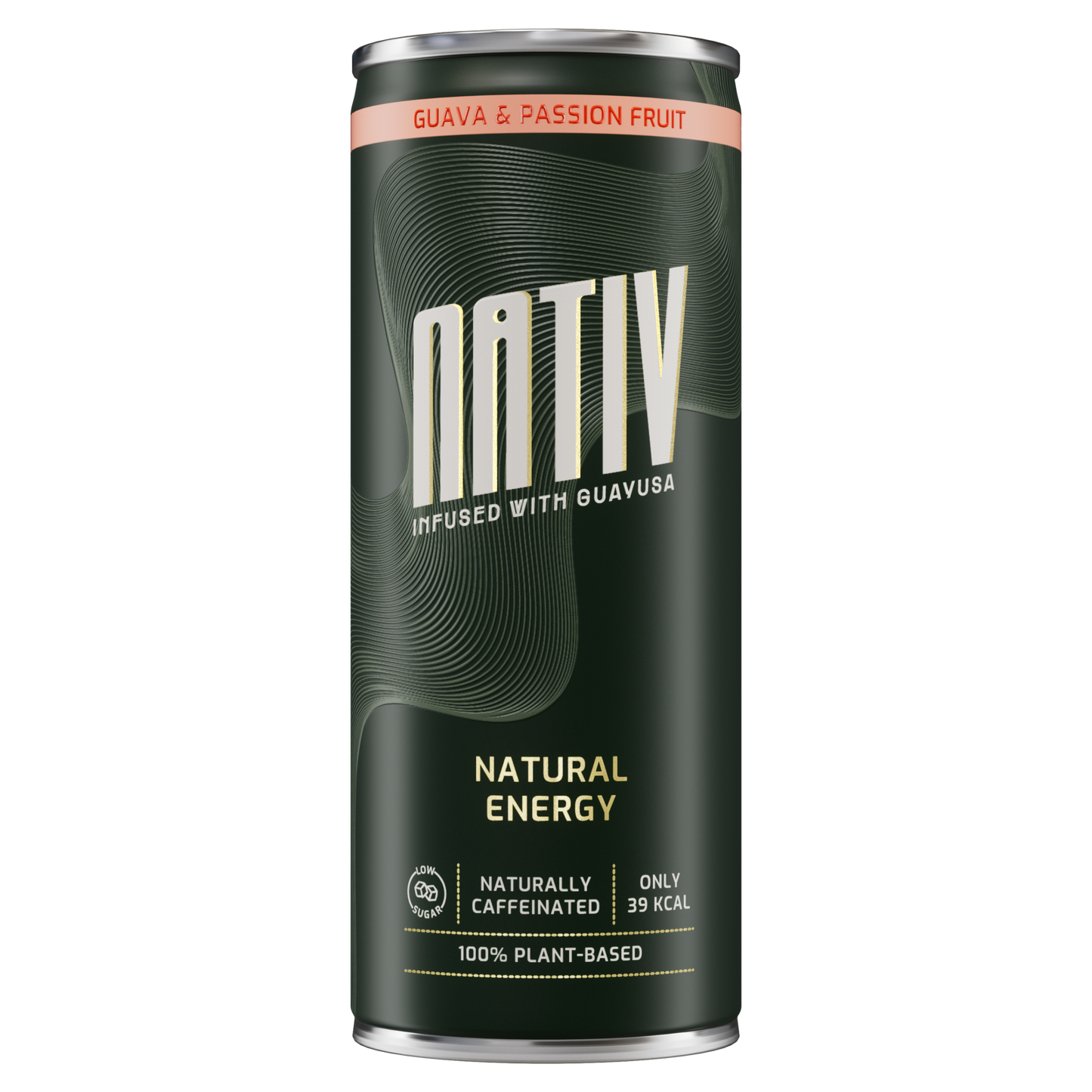 NATIV Natural Energy Drink – Guava & Passion Fruit (12 x 250ml)